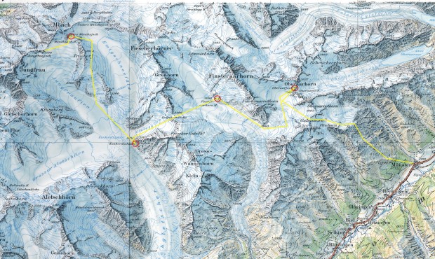 Berner Oberland w route