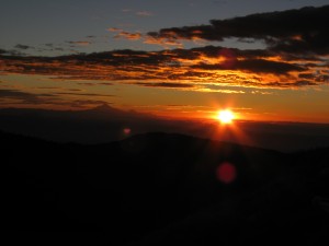 Orizaba view from Ixta, Mexico