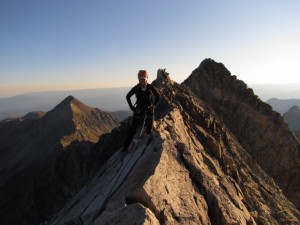Capitol peak, knife edge ridge